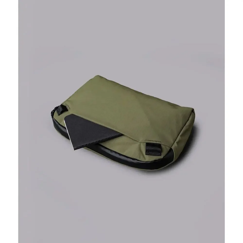 NWT ALPAKA Flight Sling Crossbody Bag Travel Lightweight Green / Axoflux 210D 1L
